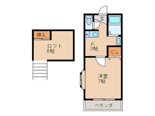 エスペランサＫＮの物件間取画像